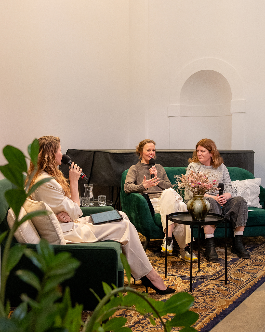 Momentka z talk show O kousek blíž DUŠI